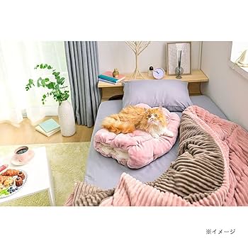 Amazon | カインズ(CAINZ) ペットベッド もこもこトンネル 幅